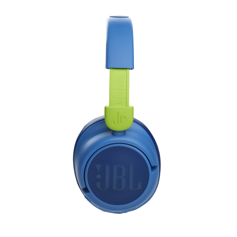 JBL JR 460NC - Blue - Wireless over-ear Noise Cancelling kids headphones - Right image number null